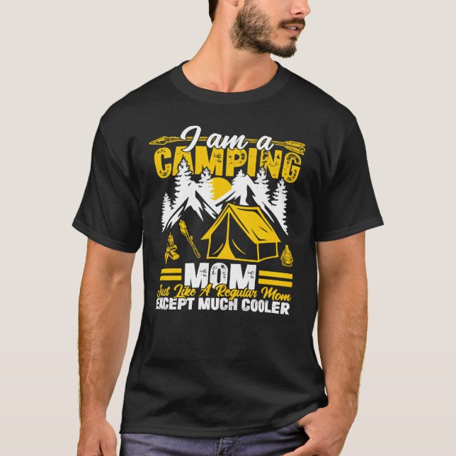Camiseta Camping Mom Mother Day family (Anverso)