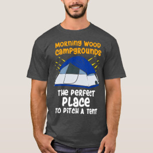 Camiseta Camping Morning Wood Campgrounds