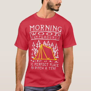 Camiseta Camping Morning Wood Campgrounds 1