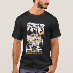 Camiseta Camping Motorhome Caravan Retro Camping Rv Camping