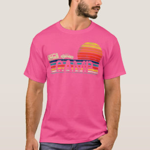 Camiseta Camping Motorhome Vintage En Trailer