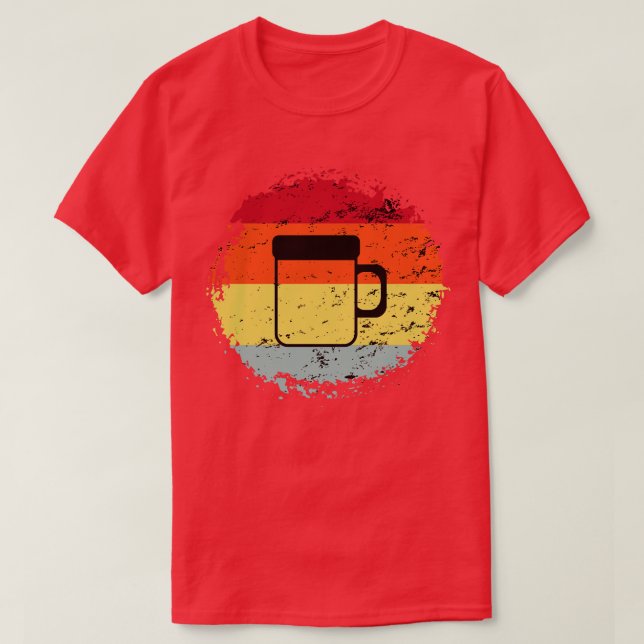 Camiseta Camping Mug (Diseño del anverso)