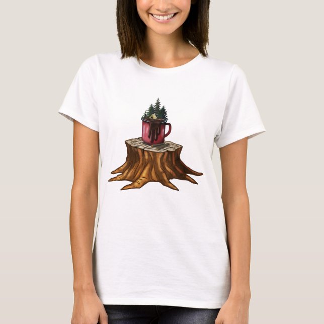 Camiseta Camping Mug Adventure (Anverso)