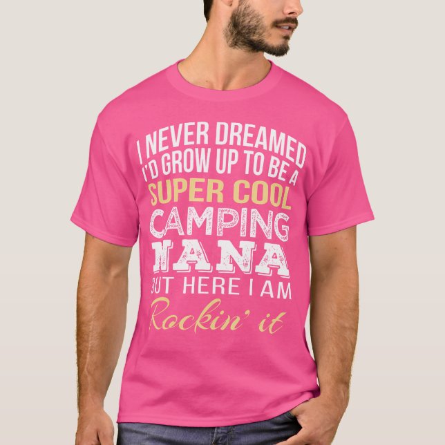 Camiseta Camping Nana T Shirt (Anverso)