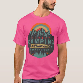 Camiseta Camping Natural Adventure Love Camp V