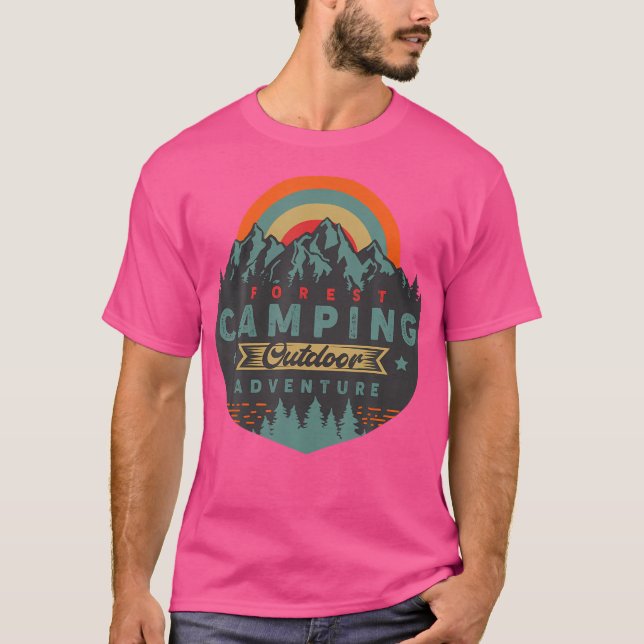 Camiseta Camping Natural Adventure Love Camp V (Anverso)