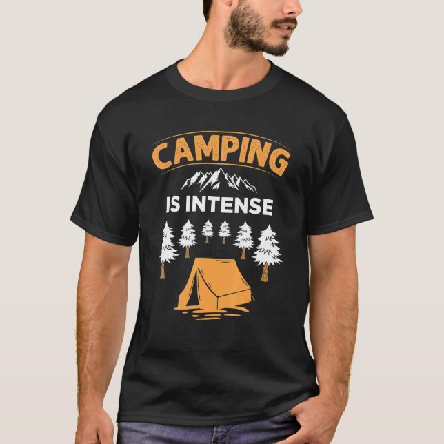 Camiseta Camping Nature Senderismo al aire libre Bosque de  (Anverso)