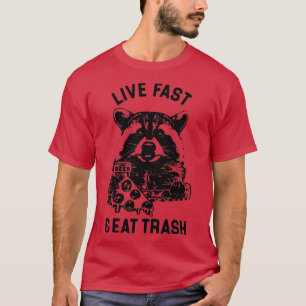 Camiseta Camping O Senderismo Lover Trash De Comida Rápida 