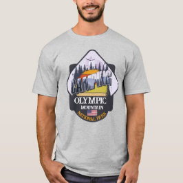 Camiseta Camping Olympic National Park viaje en familia T-S