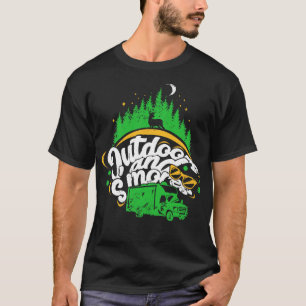 Camiseta Camping Outrs And Smores 1