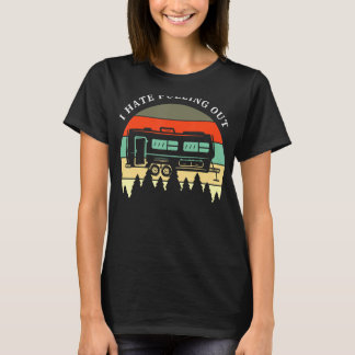 Camiseta Camping Para Hombres Jóvenes Camping Camiler Campe