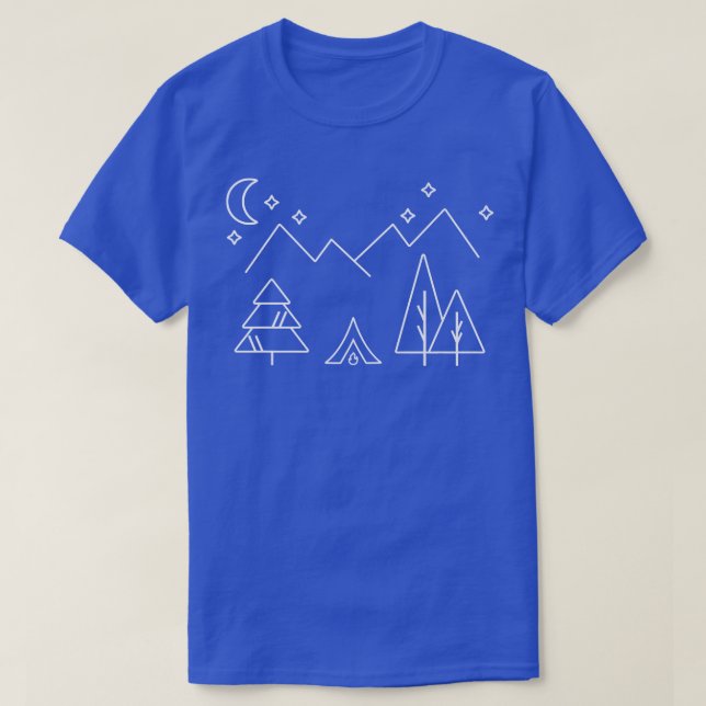 Camiseta Camping Premium  (Diseño del anverso)