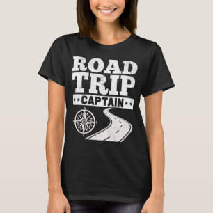 Camiseta Camping Road Trip Leader Funny Travel Squad