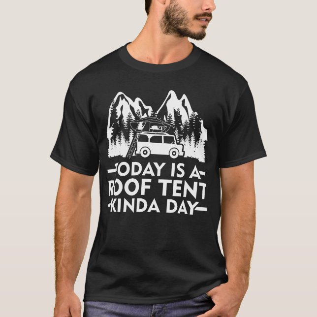Camiseta Camping Roofent Campamento familiar (Anverso)