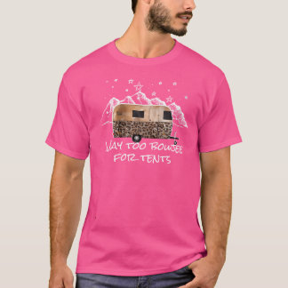 Camiseta Camping Ropa de Camping para mujeres