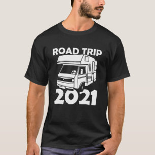 Camiseta Camping RV Camper Road Trip 2021