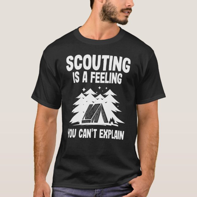 Camiseta Camping Scouts (Anverso)