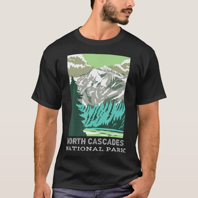 Camiseta Camping Senderismo (Anverso)