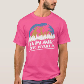 Camiseta Camping Senderismo - Campamento de senderismo - Ca