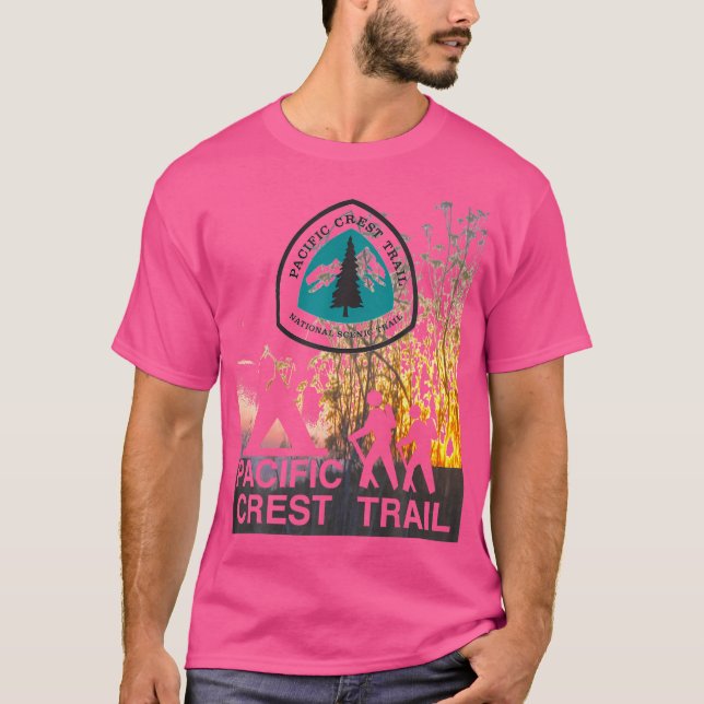 Camiseta Camping Senderismo estonalista (Anverso)