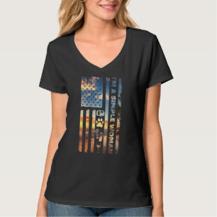 Camiseta Camping Senderismo Por La Puerta Vino Volteo Perro