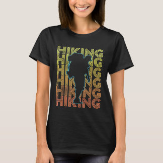 Camiseta Camping Senderismo Vintage Retro Para El Senderism