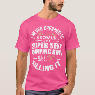 Camiseta Camping Shirt Men Camper Rv Camping Campi