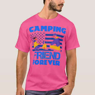Camiseta Camping Sisters Forever Funny Camping Lovers 3