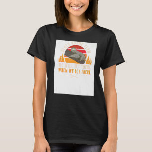 Camiseta Camping Sloth Hiking Team Summer Vacation Mountain