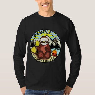 Camiseta Camping Slots People No es un gran fanático