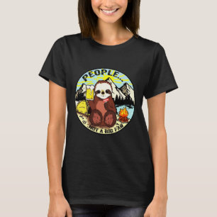 Camiseta Camping Slots People No es un gran fanático