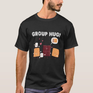 Camiseta Camping Smores Marshmallow Smores Camping Group H