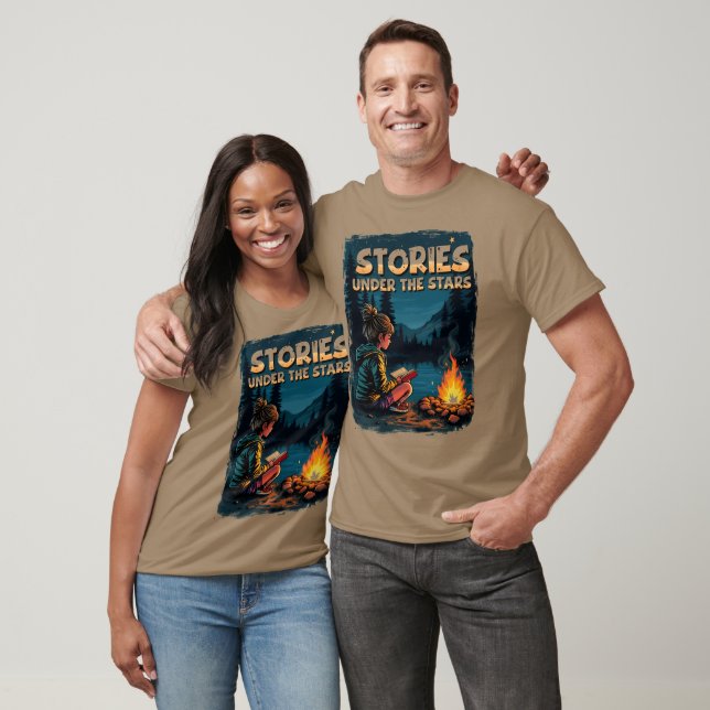 Camiseta Camping Storytelling Under Stars (Unisexo)