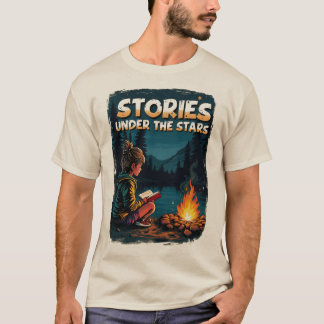 Camiseta Camping Storytelling Under Stars T-Shirt