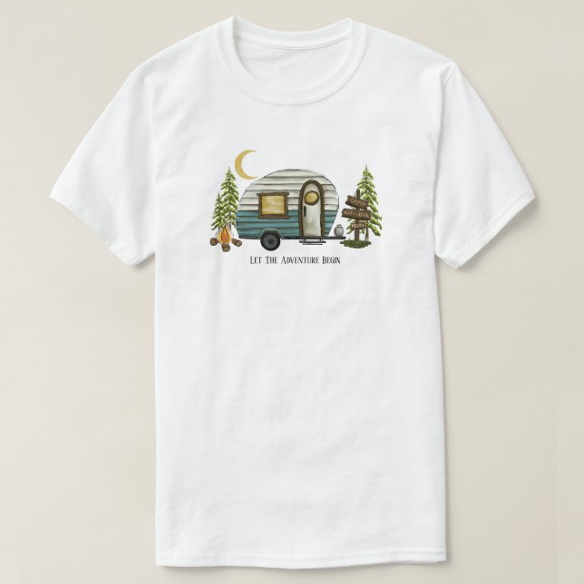 Camiseta Camping T-Shirt (Diseño del anverso)