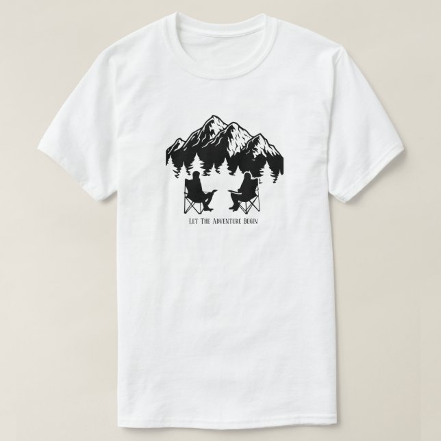 Camiseta Camping T-Shirt (Diseño del anverso)