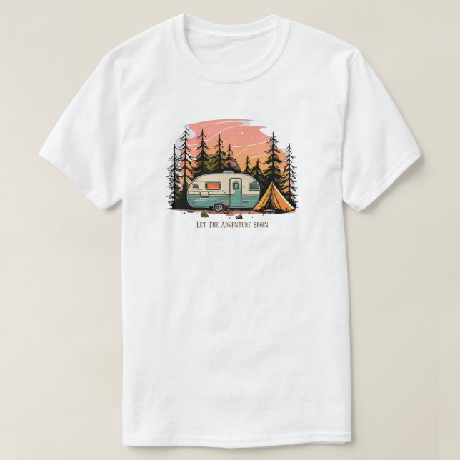 Camiseta Camping T-Shirt (Diseño del anverso)