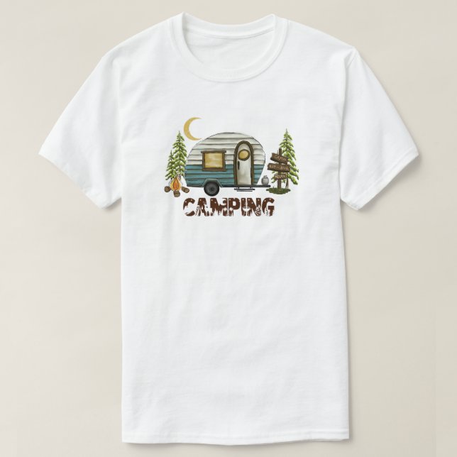 Camiseta Camping T-Shirt (Diseño del anverso)