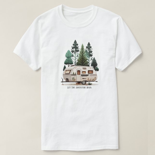 Camiseta Camping T-Shirt (Diseño del anverso)