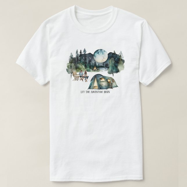 Camiseta Camping T-Shirt (Diseño del anverso)