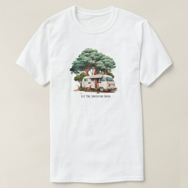 Camiseta Camping T-Shirt (Diseño del anverso)