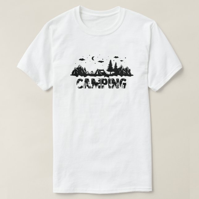 Camiseta Camping T-Shirt (Diseño del anverso)