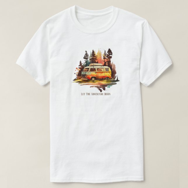 Camiseta Camping T-Shirt (Diseño del anverso)