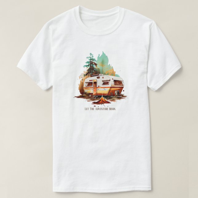 Camiseta Camping T-Shirt (Diseño del anverso)