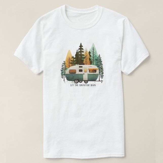 Camiseta Camping T-Shirt (Diseño del anverso)