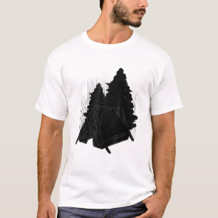 Camiseta Camping Tent I Naturaleza Viaje Caravana Motorhome