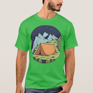 Camiseta Camping Tent Night 