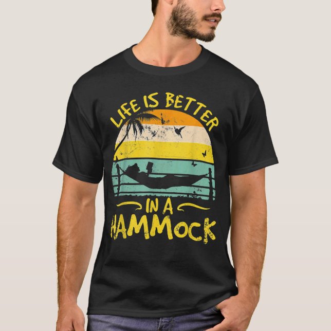 Camiseta Camping Tree Hammock Backpacking Hammocking 2 (Anverso)