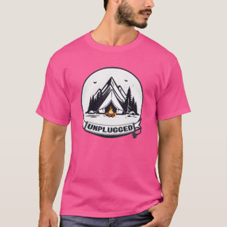 Camiseta Camping Unplugged familia