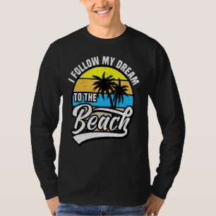 Camiseta Camping Vacaciones Verano al aire libre Beach Surf